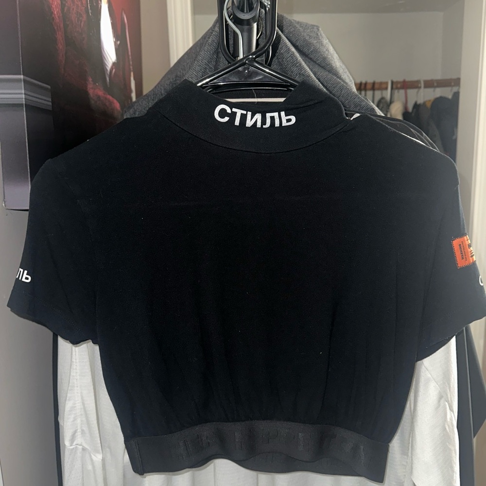 HERON PRESTON CROP TOP